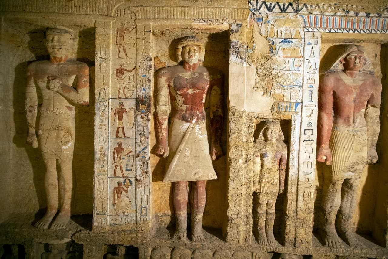 Las ruinas de Menfis fueron designadas por la UNESCO patrimonio de la humanidad en la década de 1970.