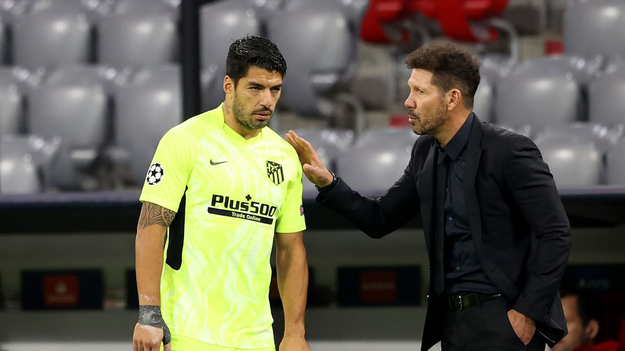 Diego Simeone prepara el derbi sin Luis Suárez y con tres bajas más