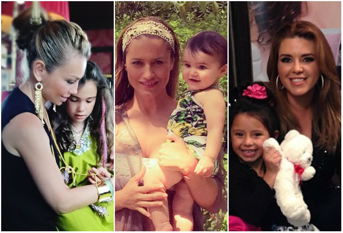 Estas estrellas de la pantalla no sólo se destacan por su gran belleza, sino porque también son amorosas y dedicadas mamás.