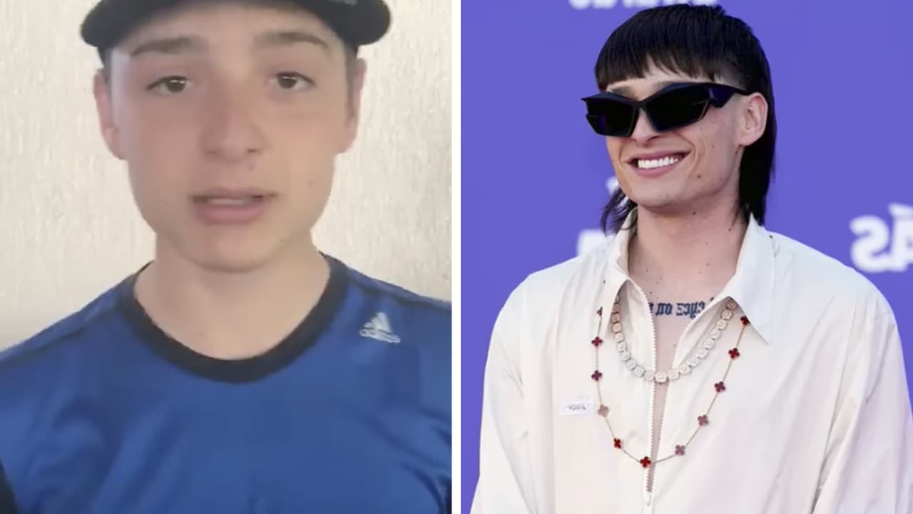 Así lucía Peso Pluma cuando trabajaba en un restaurante: su imagen antes de la fama