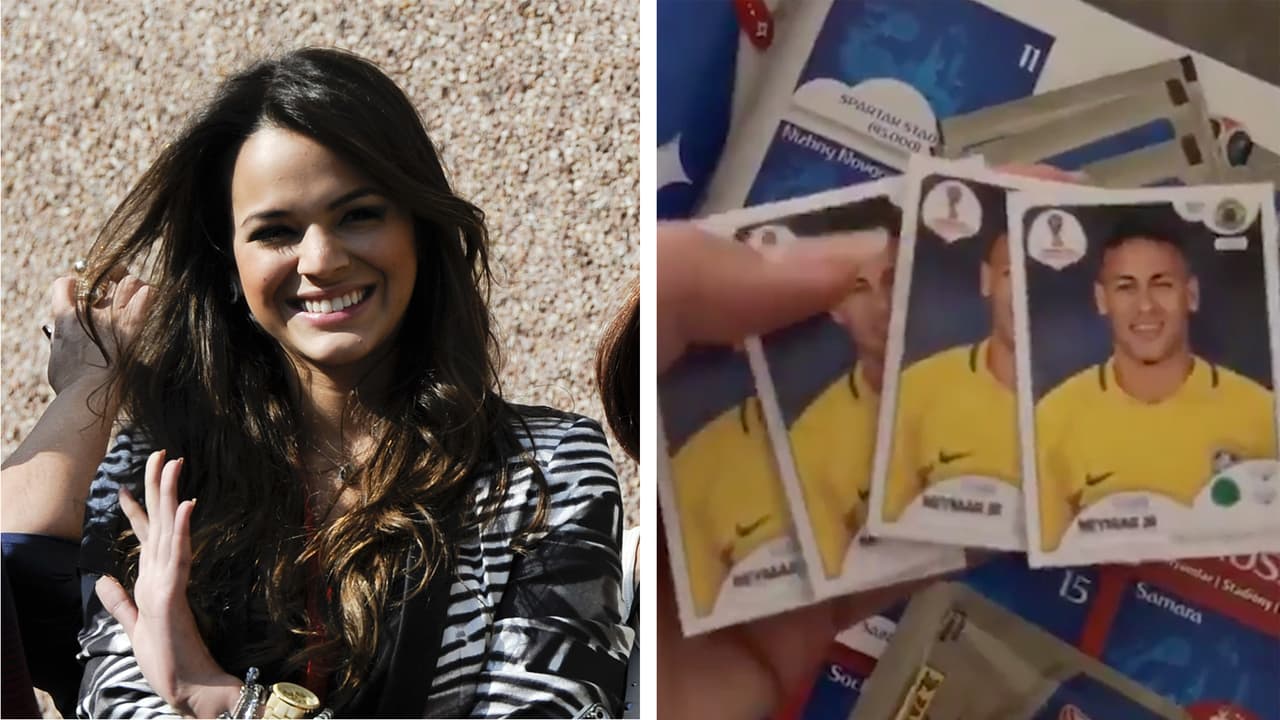 La novia de Neymar recibió un increíble trolleo de Panini y quiere 'cambiar' a 'Ney' por cualquiera