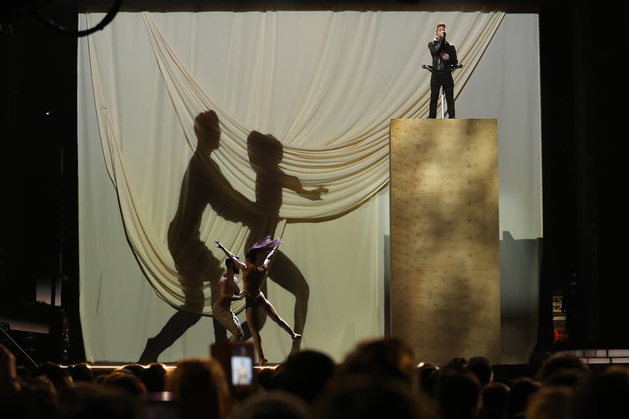 Prince Royce enamoró al público de la American Airlines Arena de Miami.