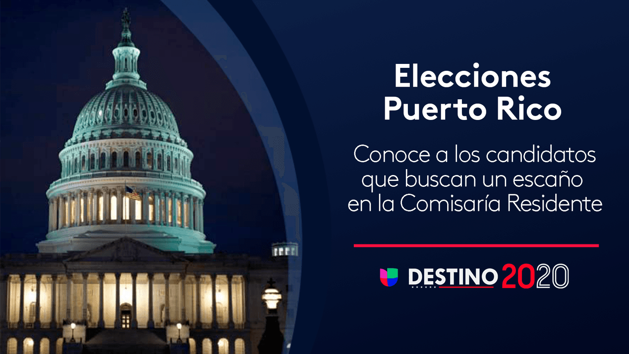 Conoce a los candidatos que aspiran a la comisaría residente en Washington
