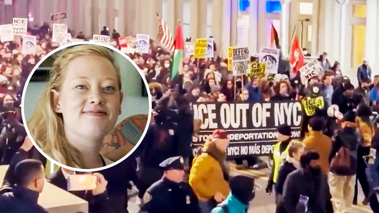 Miles salen a protestar en NYC tras conocerse que un agente de ICE mató a una mujer en Minneapolis