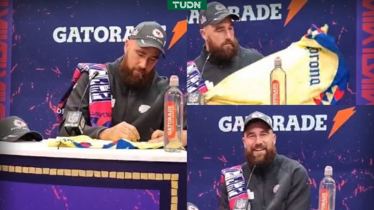 ¡Fan! Travis Kelce felicita al América por título de la Liga MX