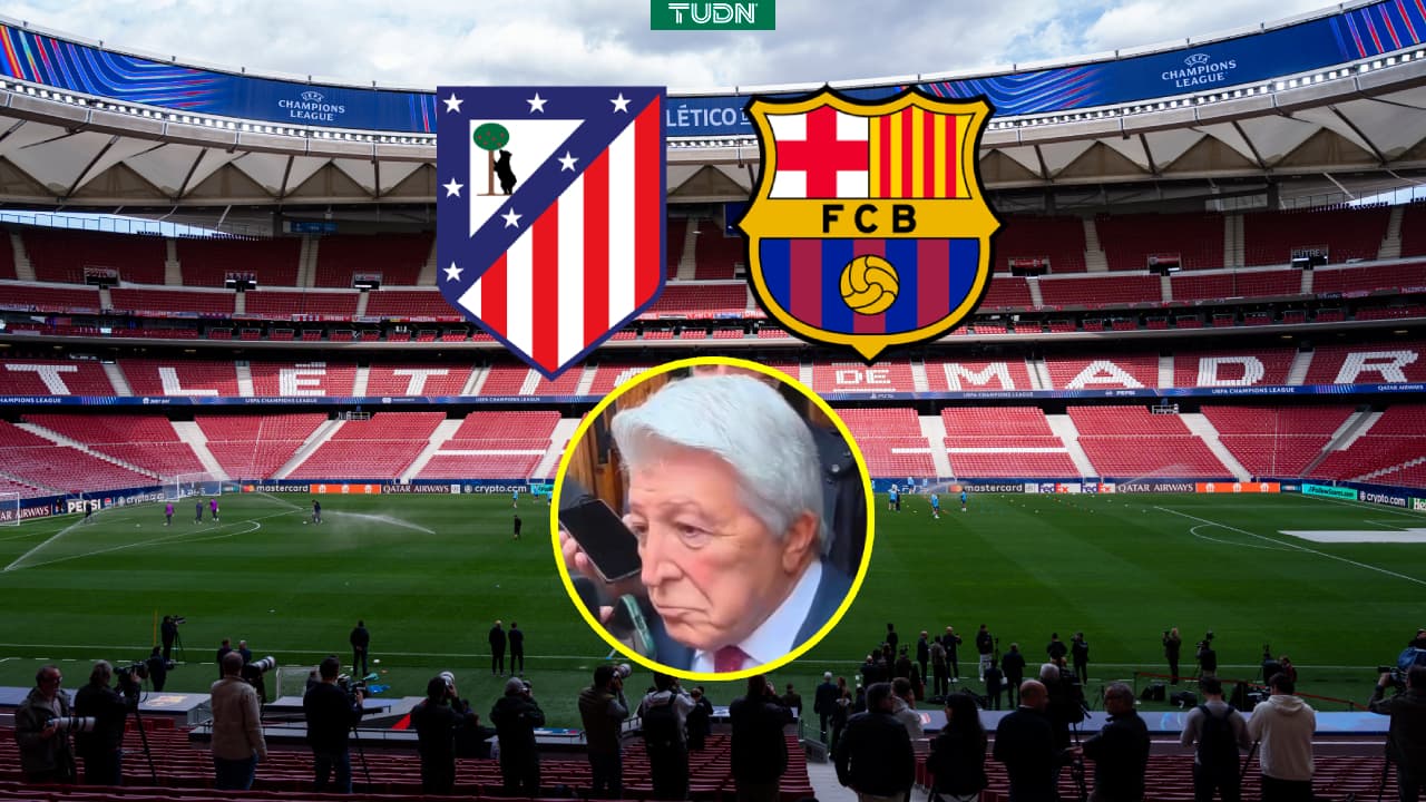 Atlético de Madrid responde a quejas del Barcelona por la cancha del Estadio Metropolitano