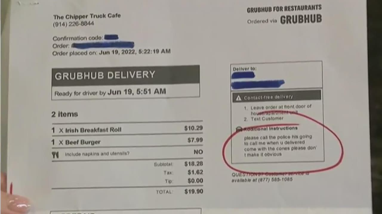 “Vengan con la policía”: joven pide ayuda por una app de comida tras ser secuestrada por un hombre