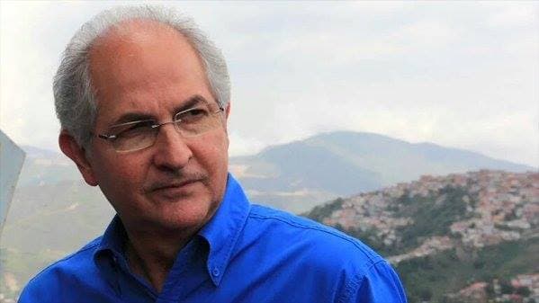 Antonio Ledezma, exalcalde de Caracas, Venezuela