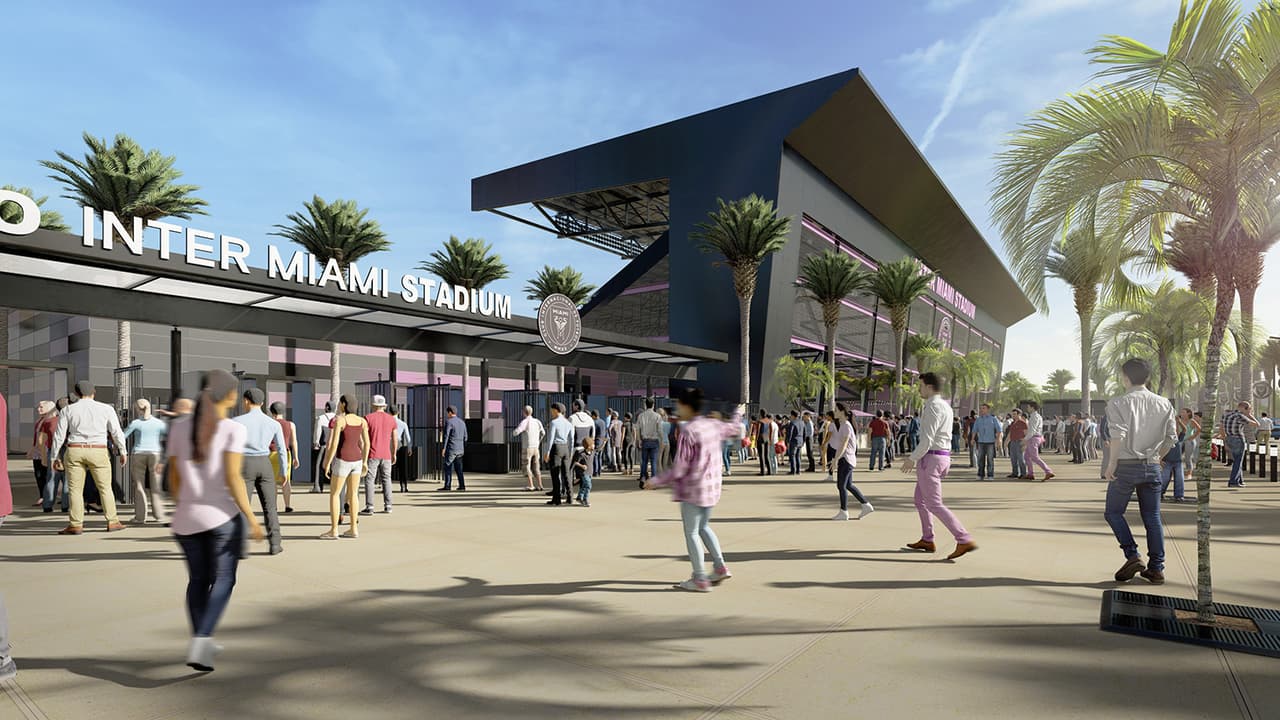 El Estadio Inter Miami CF, será casa del equipo rosa durante las dos primeras temporadas de la MLS.