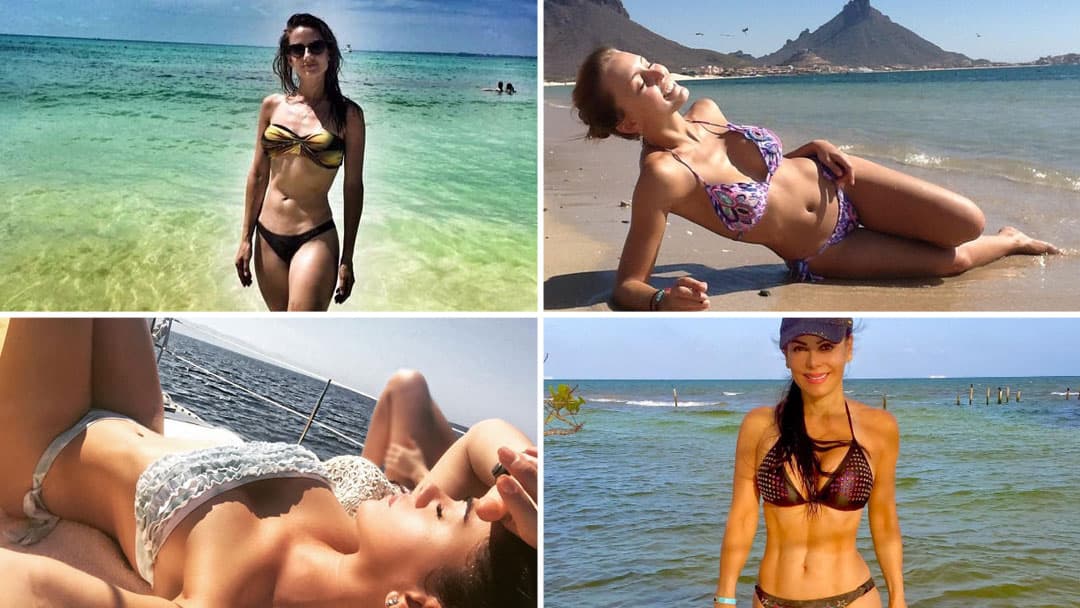 El 5 de julio de 1946 el ingeniero francés Louis Réard presentó por primera vez el bikini, una prenda que revolucionaría la moda. A las famosas les encanta y siempre lo lucen, ¿cuál modelito te gusta más?