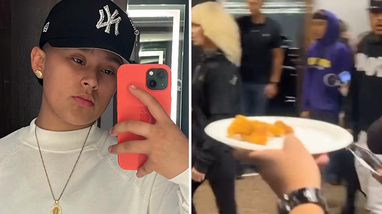 Sorprenden a Yahritza y su Esencia con 'chicken nuggets' y así reaccionaron al ver el plato