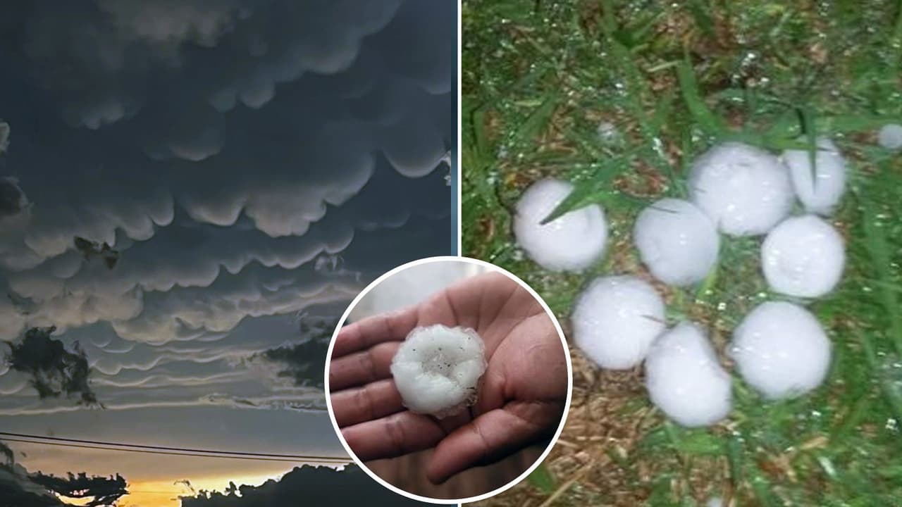 Granizo y tormentas severas sorprenden a los habitantes del norte de Texas la tarde de este domingo 