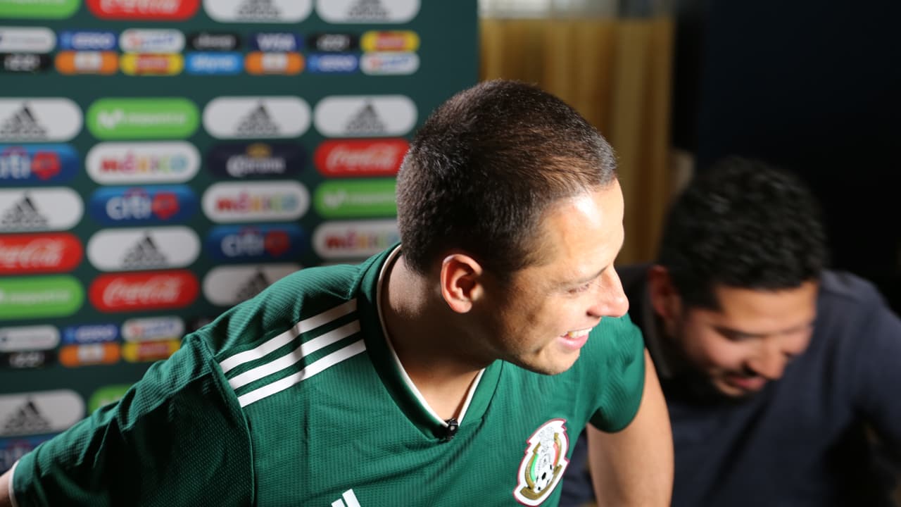 El buen humor llenó al mexicano a lo largo de la charla y de su estadía con la selección mexicana en la presente fecha FIFA.
