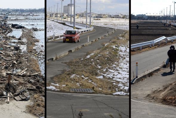 Este lunes 11 de marzo de 2013 es el segundo aniversario del devastador terremoto, tsunami y catástrofe nuclear que azotó a Japón en 2011 y que dejó un saldo de alrededor de 18,000 personas muertas. ¿Tardará mucho en recuperarse Japón?