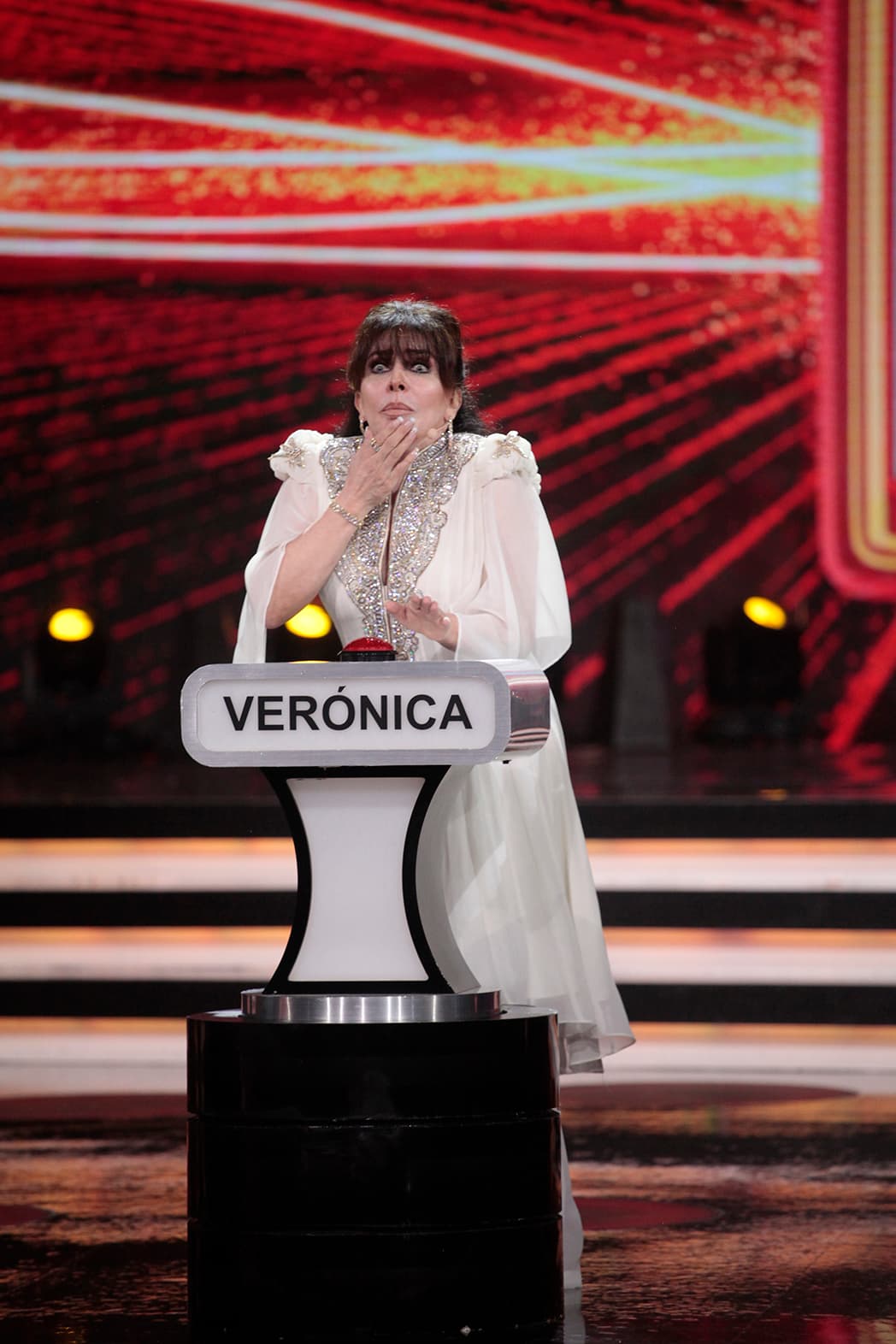 "Me vale ma...", dijo la ojiverde; aunque, de inmediato y completamente avergonzada, ofreció disculpas por su respuesta pues es juez de un programa de niños.