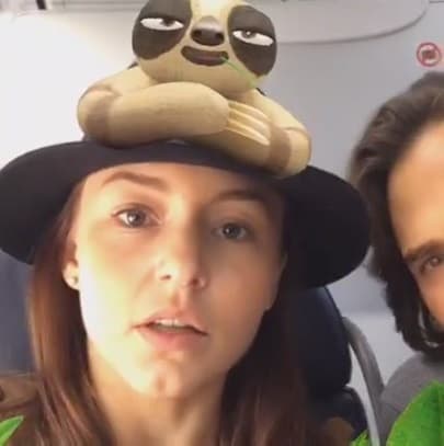 Angelique Boyer y Sebastián Rulli anunciaron de esta manera que se encontraban camino a Las Vegas, y ya llegaron.