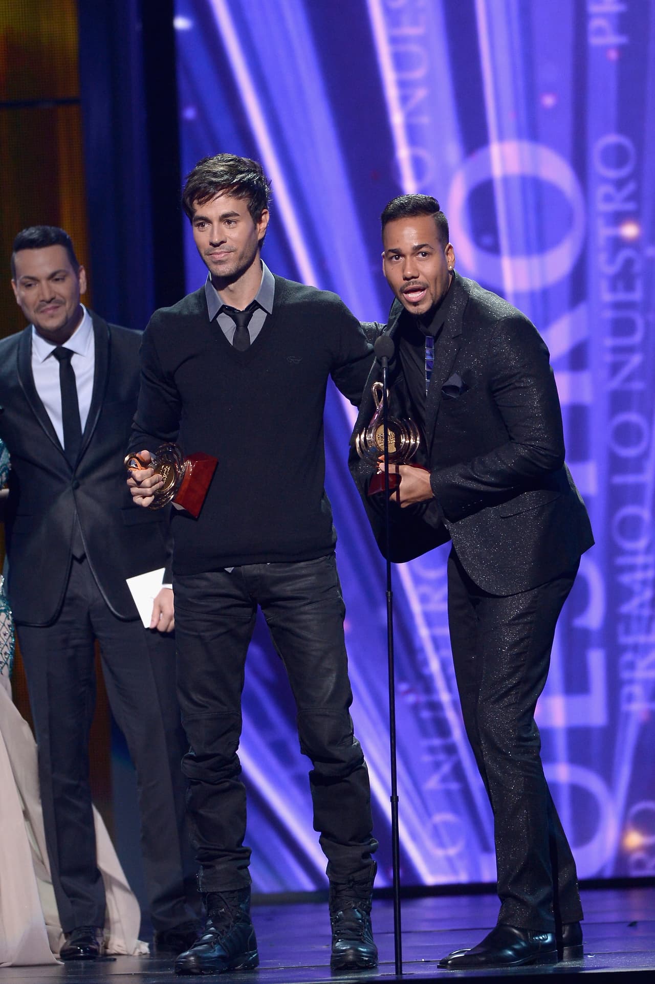 Esa noche, Enrique igleisas fue otro de los ganadores.