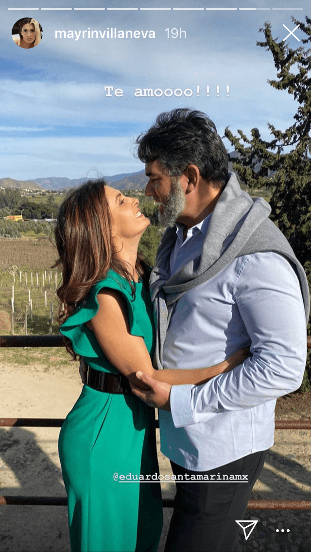 Durante el fin de semana compartió otra foto junto al protagonista de 'Marisol' en la que le reiteró su amor. 
<br>