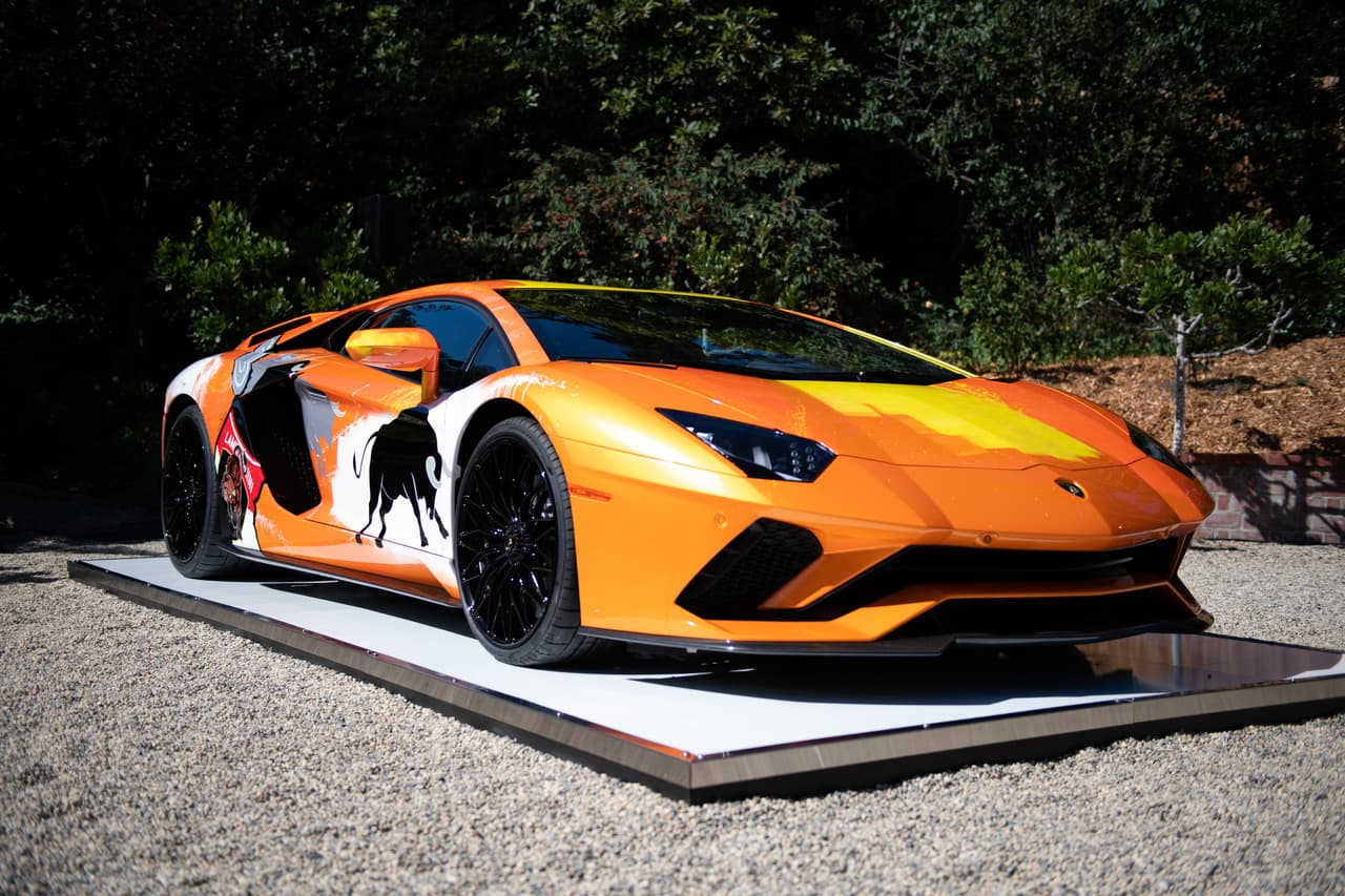 Un coleccionista de arte compró el Lamborghini Aventador S personalizado por Skyler Grey.