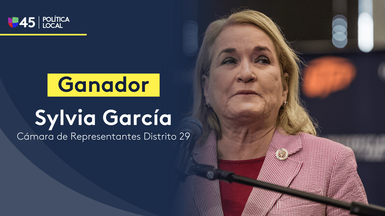 La demócrata Sylvia García se proyecta como la ganadora del escaño del Distrito 29, según AP