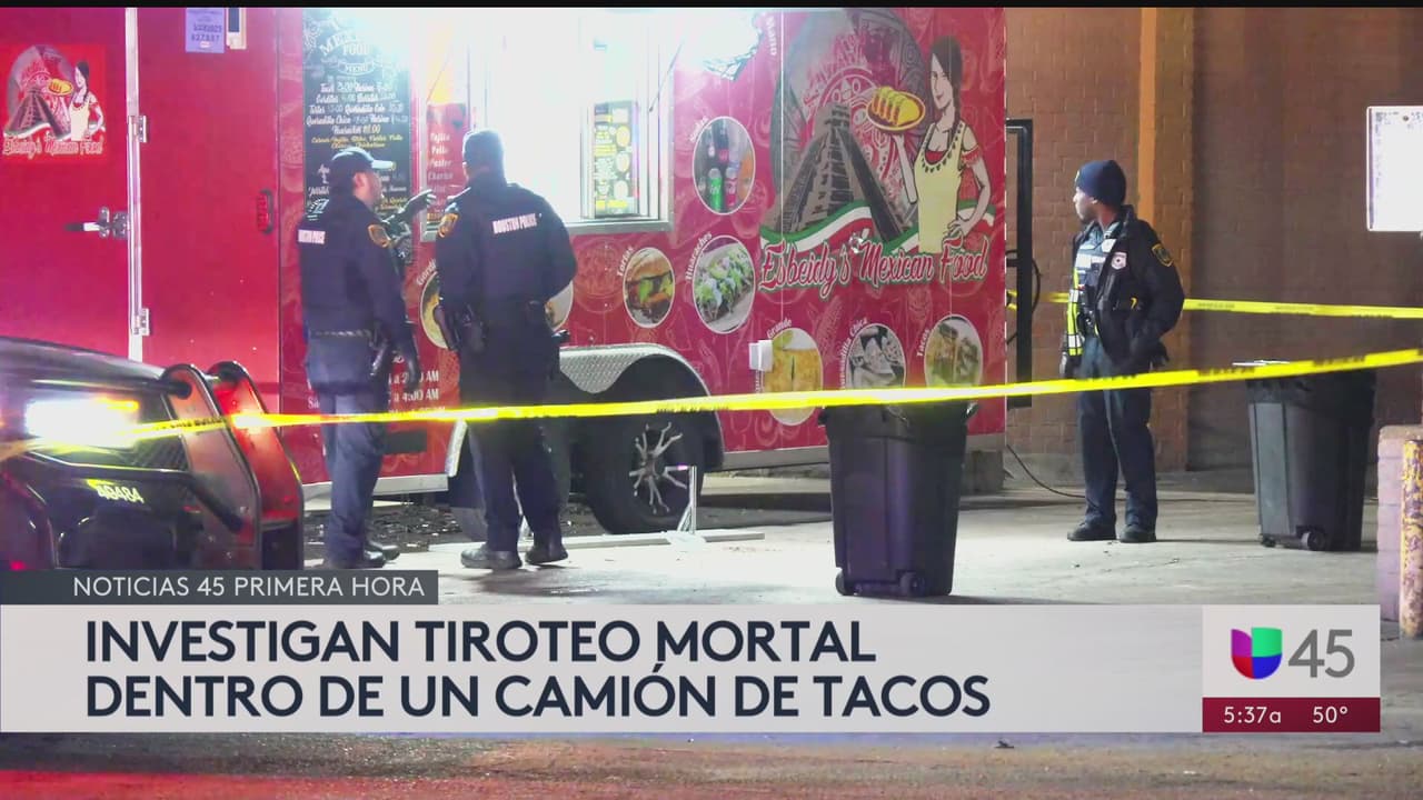Tragedia en el suroeste de Houston: asesinan a vendedor de un camión de tacos