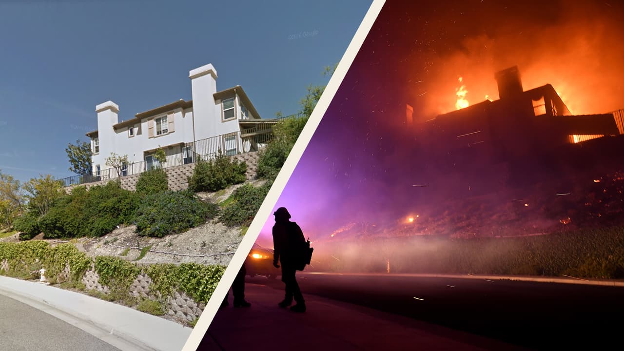 Fotos interactivas: decenas de casas y mansiones quedan destruidas por el fuego cerca de Los Ángeles