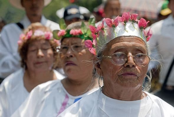 Marta Sánchez, representante del Movimiento Migrante Mesoamericano, dijo que el propósito era hacer la analogía con el drama de millones de emigrantes latinoamericanos que viven en forma ilegal en Estados Unidos y a quienes Obama incumplió su compromiso de revisar la legislación.