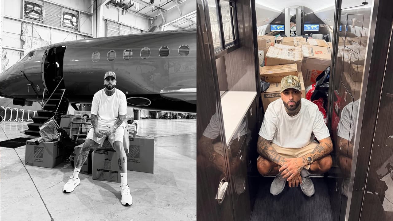 Nicky Jam presta su avión para enviar suministros de ayuda a Venezuela tras terremotos