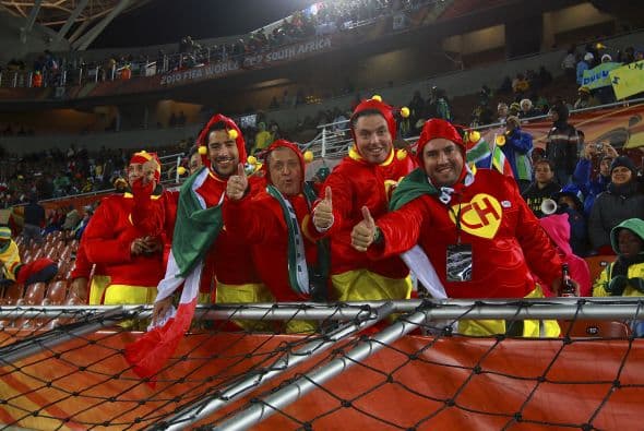 Roberto Gómez Bolaños también se sintió muy feliz de ver estas manifestaciones en los estadios.