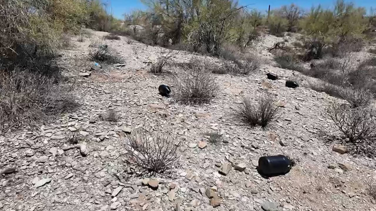 Este es uno de los corredores más peligrosos del desierto de Arizona: Migrantes cruzan la frontera, pero no sobreviven