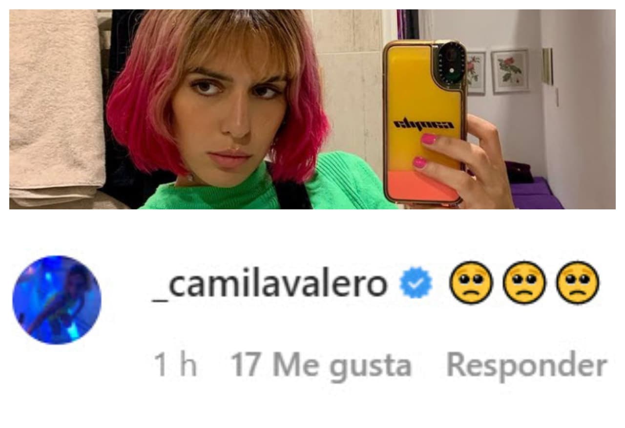 Mientras que 
<b>Camila Valero</b>, la hija de Stephanie Salas, se enterneció con las palabras de su colega. 
<br>