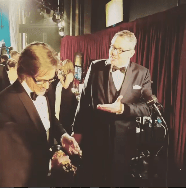 Estos escritores viajaron por tres años a Boston para realizar de forma puntual el guión de la cinta.