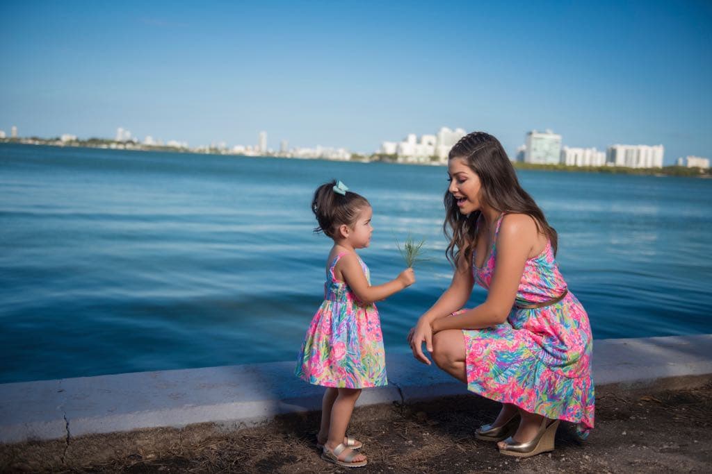 #BabyGiulietta también es muy detallista y encontró una linda alga para regalarle a su mamita.