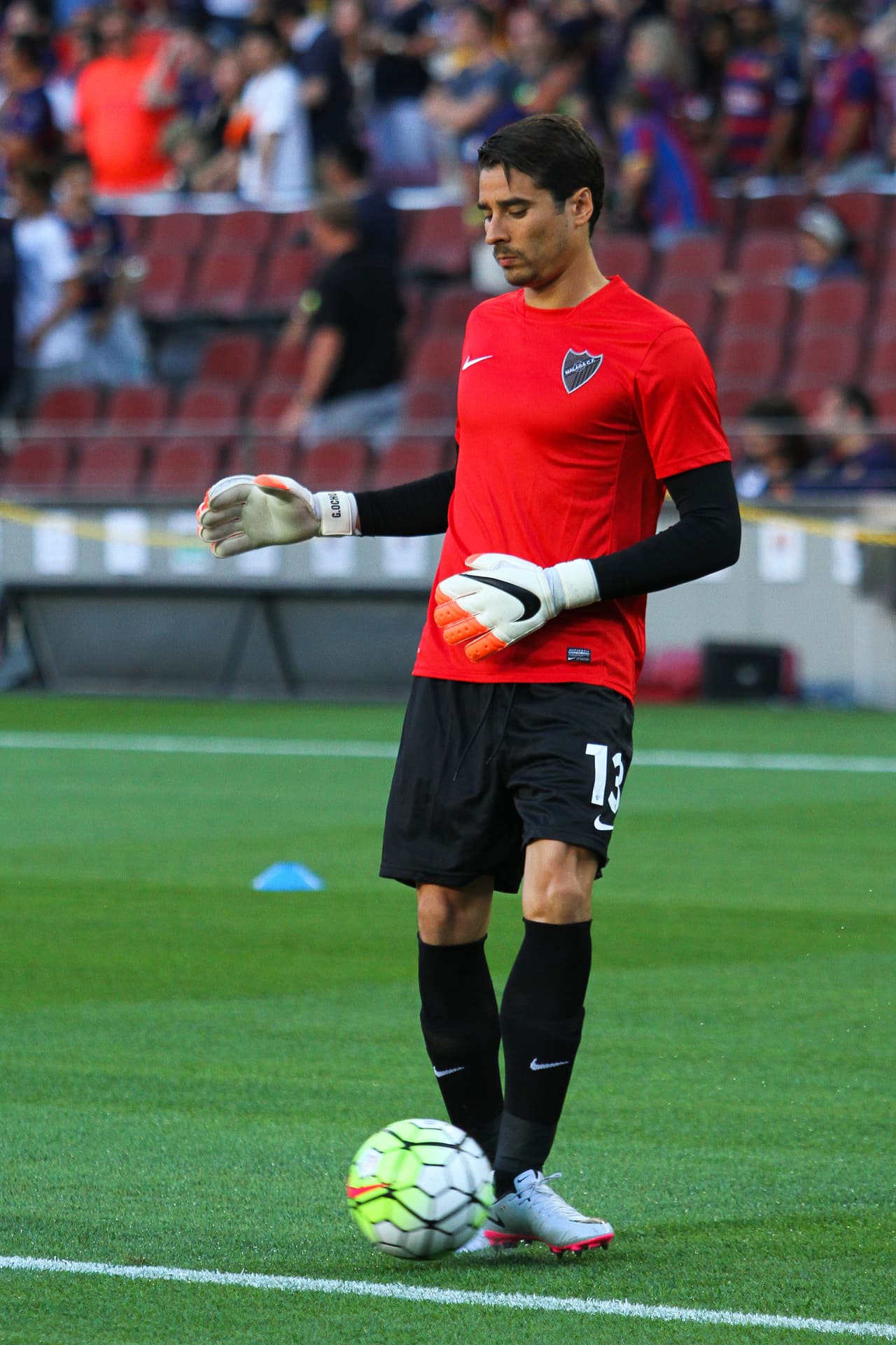 Memo Ochoa debuta en la temporada con el Málaga perdiendo en la Copa del Rey