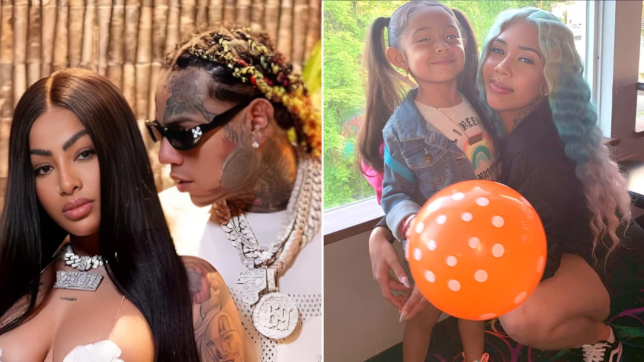 Tekashi hace por la bebé de Yailin lo que nunca ha hecho por su hija: su ex lo acusa de mal padre