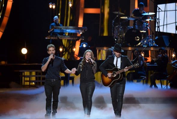 Los hermanos mexicanos interpretaron "Donde está el amor".