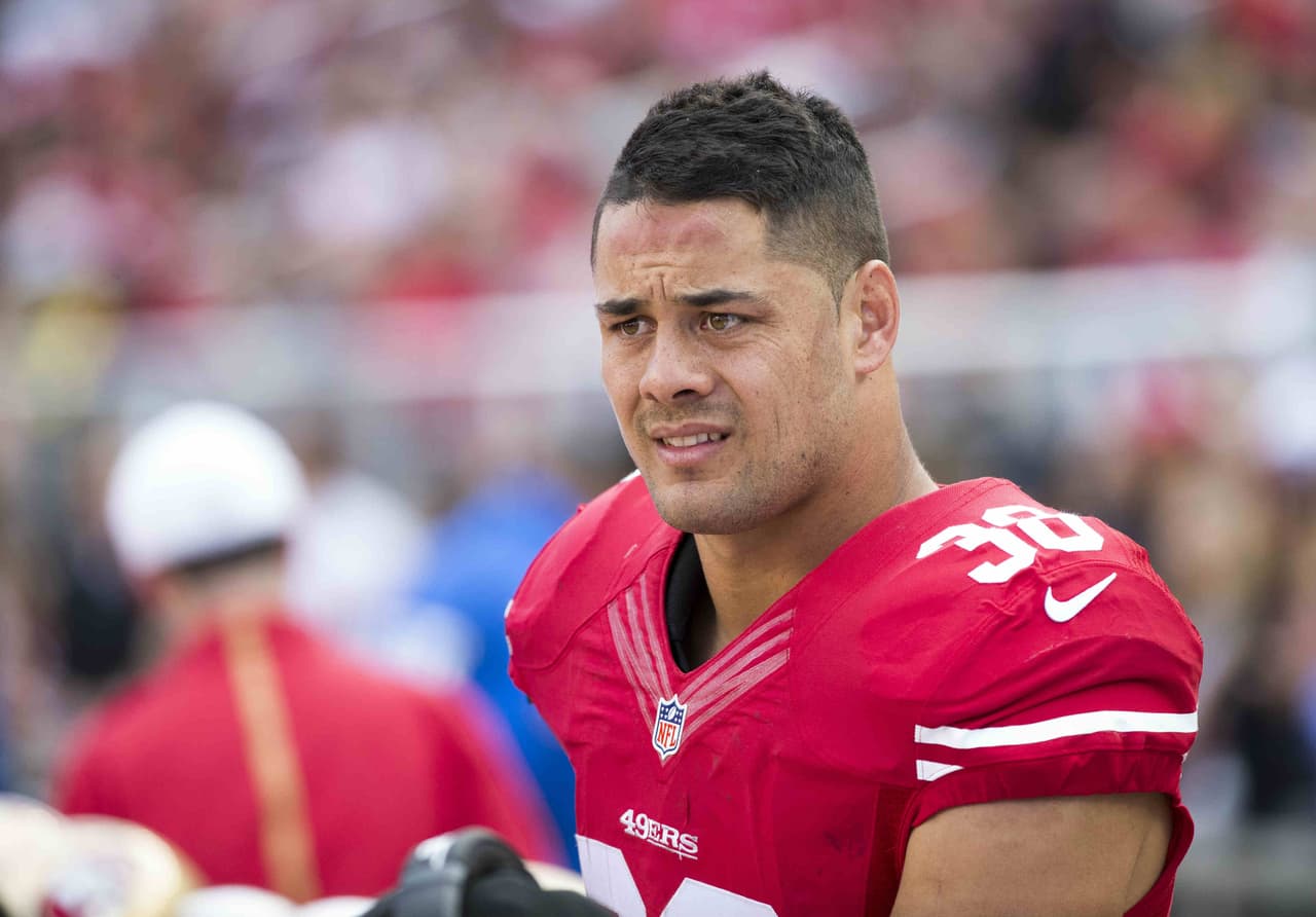El experimento con el jugador de rugby Jerryd Hayne con San Francisco seguirá en 2016