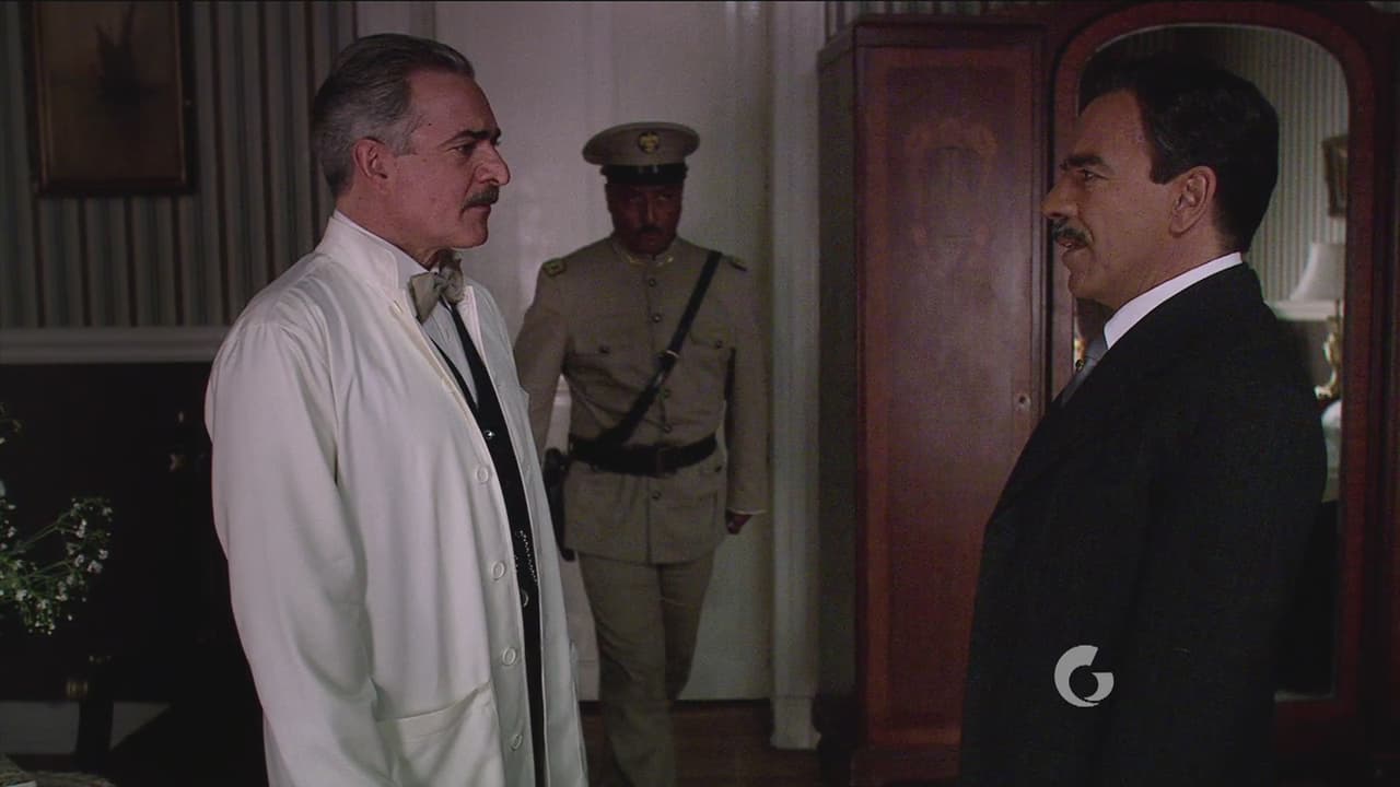 El doctor le informa a Calles que no sólo Toral fue quien le disparó a Álvaro, ya que hay más disparos de diferentes armas.