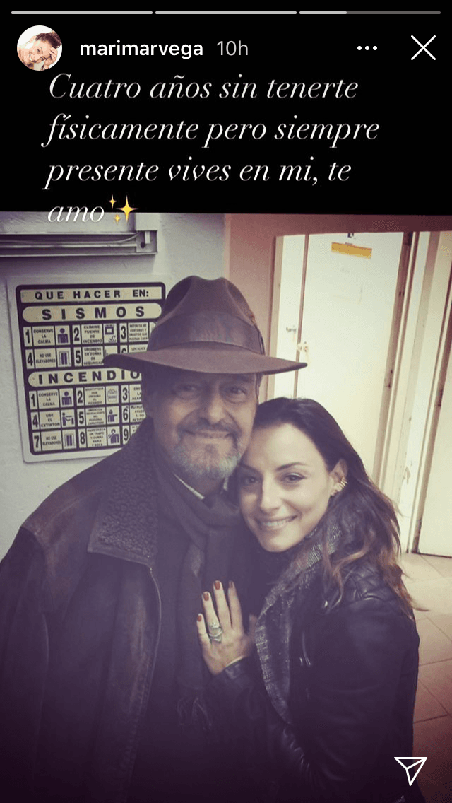 Desde Egipto, en donde graba una serie, 
<b><a href="https://www.univision.com/famosos/marimar-vega-sufre-con-horacio-pancheri-lo-que-nunca-paso-con-su-exesposo-luis-ernesto-franco-y-asi-puso-un-alto-fotos" target="_blank">Marimar Vega</a></b>, de 33 años, publicó en sus historias de Instagram esta imagen. 
<br>