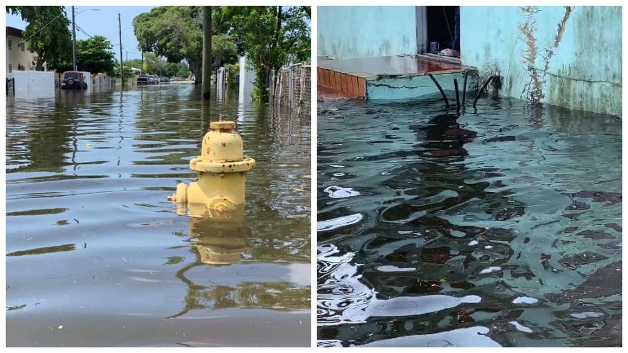 Las lluvias de los últimos días dejaron a varias personas en la calles.