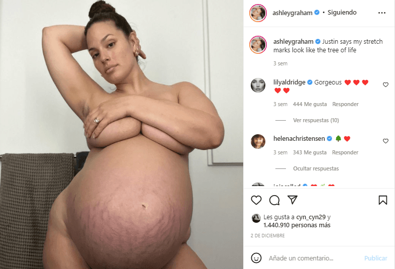 Ashley Graham, embarazada