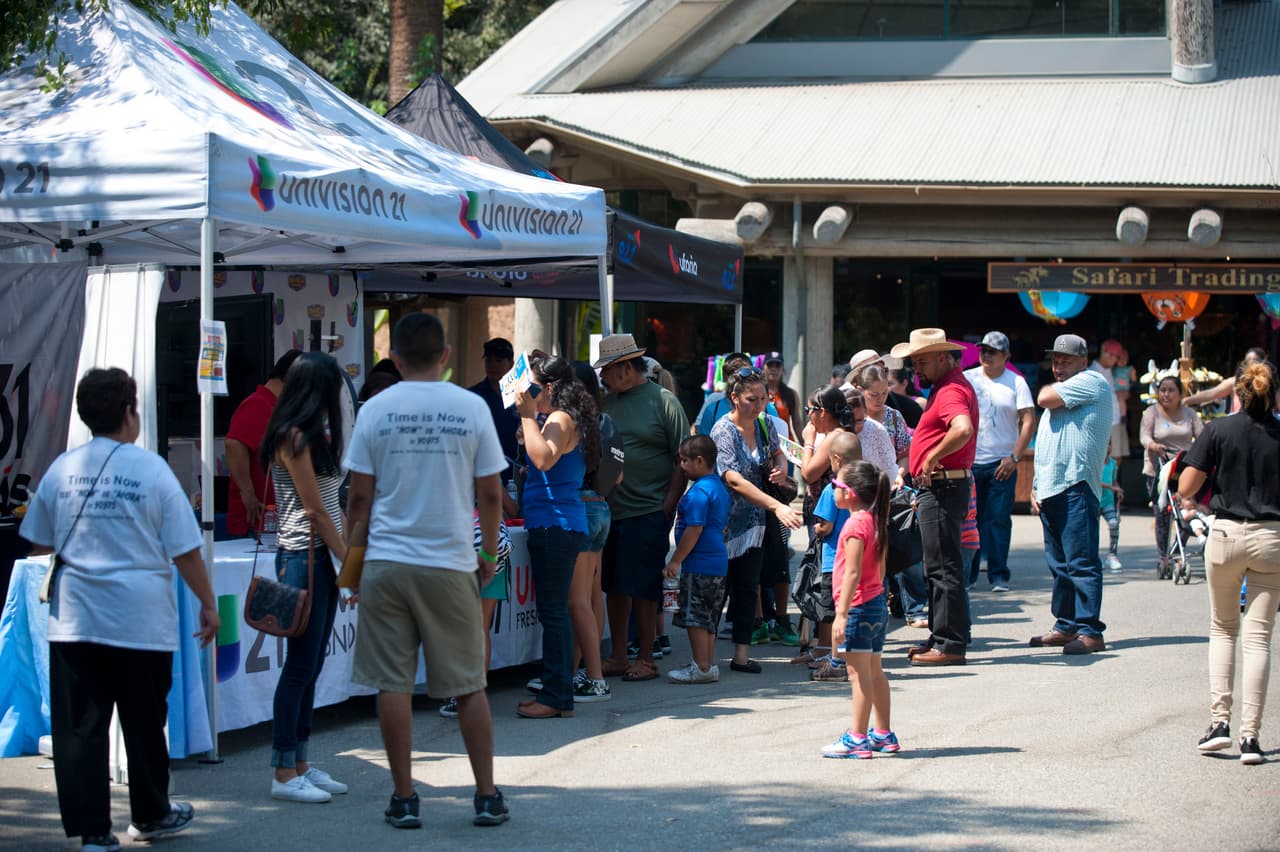 Familias disfrutaron del Día de la Familia en el Zoológico de Fresno