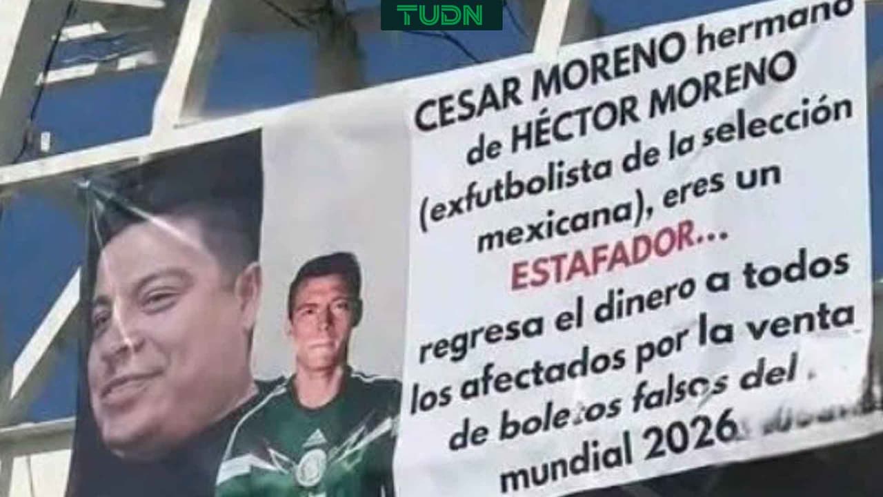 Acusan a hermano de Héctor Moreno de estafa por boletos del Mundial 2026