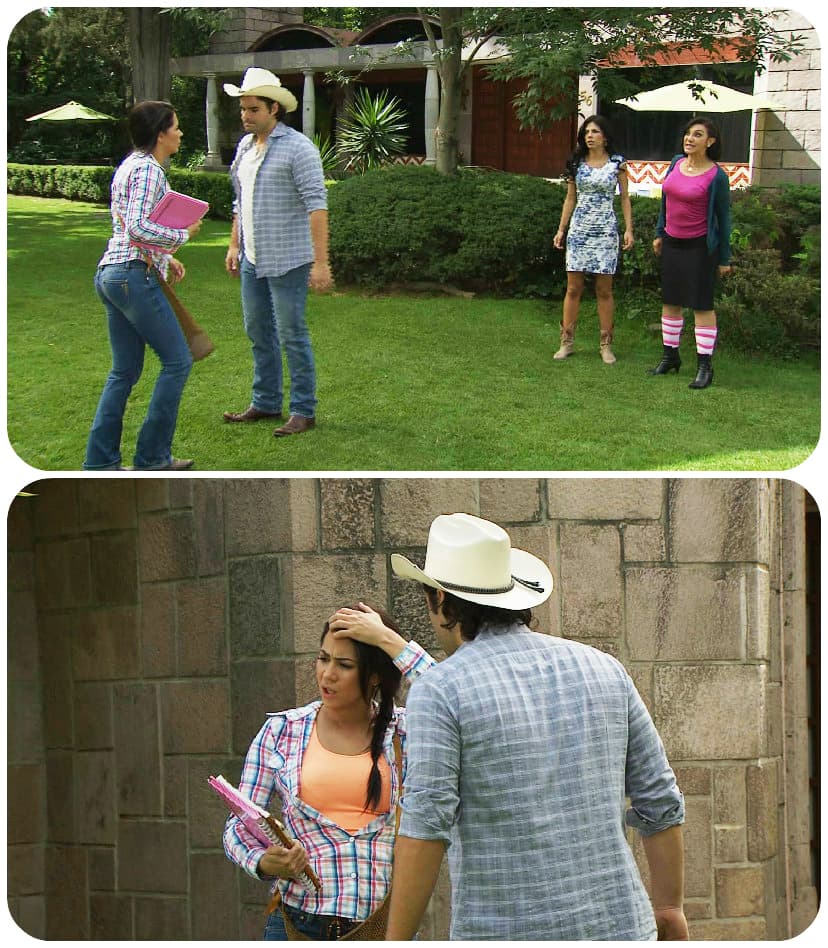 ¡Córrele Beto! Rocío está a unos minutos de tomar su avión.