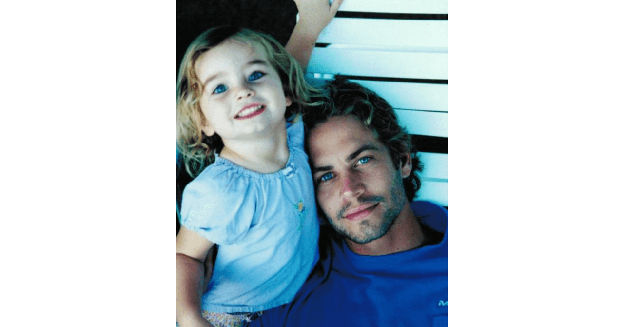 Paul Walker y su hija Meadow