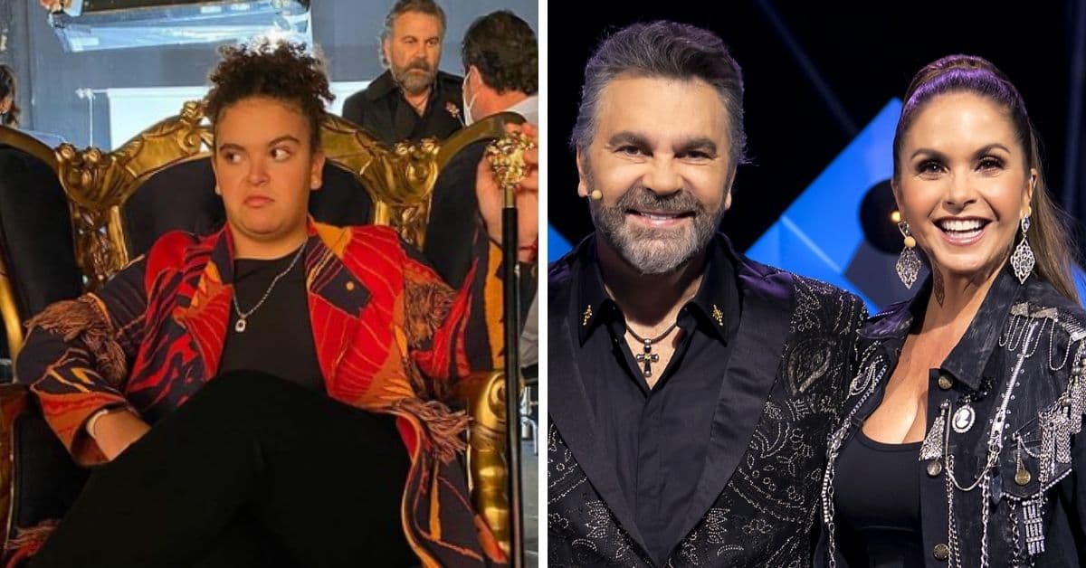 Lucerito Mijares se convierte en una obra de arte en una "increíble" chamarra de piel 