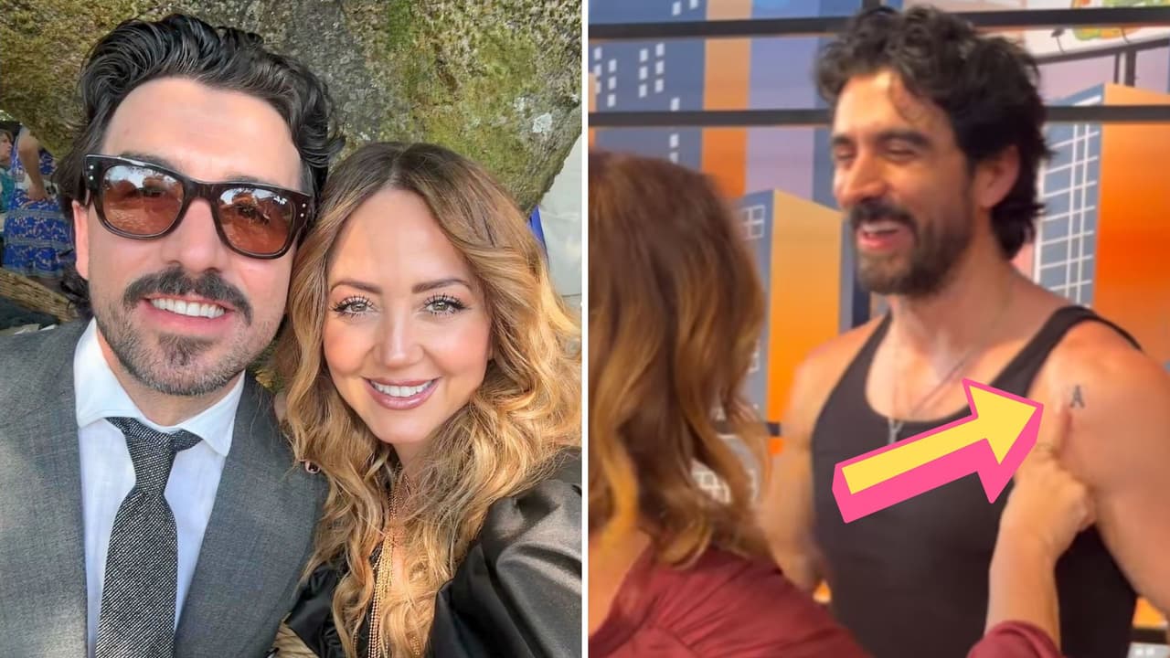 Novio de Andrea Legarreta se tatúa la inicial de la presentadora: así reaccionó ella