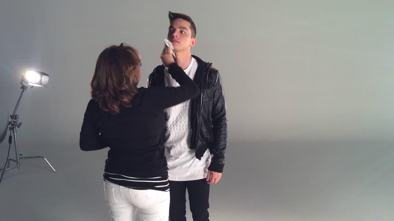 Todo tiene que ser perfecto al momento de filmar, por eso, ¡nada de sudor!