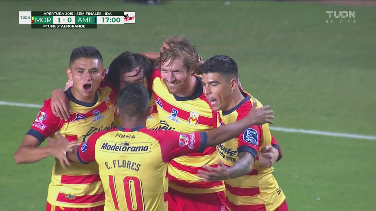 ¡Con una pequeña pausa por el VAR, pero Monarcas abre el marcador ante el América!