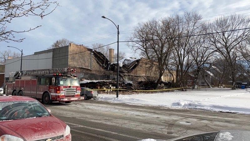 El edificio estaba abandonado y no hubo heridos
<br>
